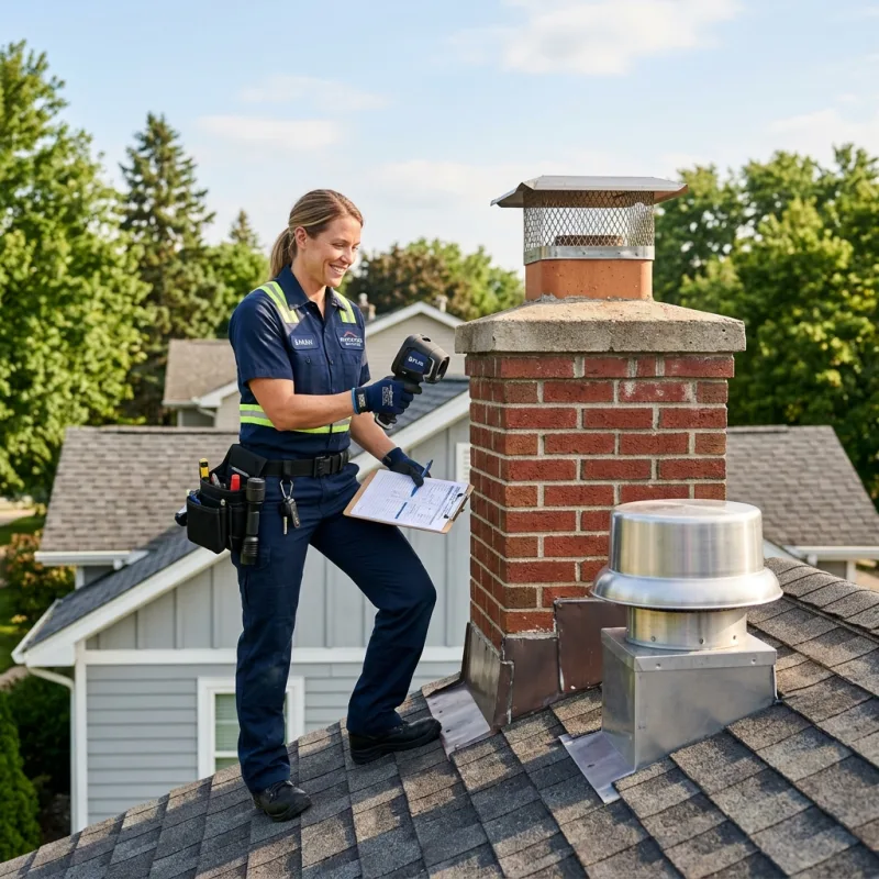 Technician removing a deceased bird from an indoor space in Waterways